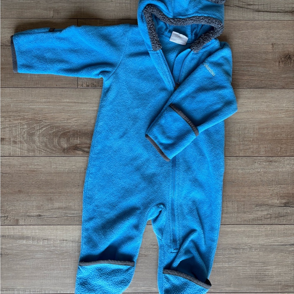 Columbia Vibrant Blue Kids Footie